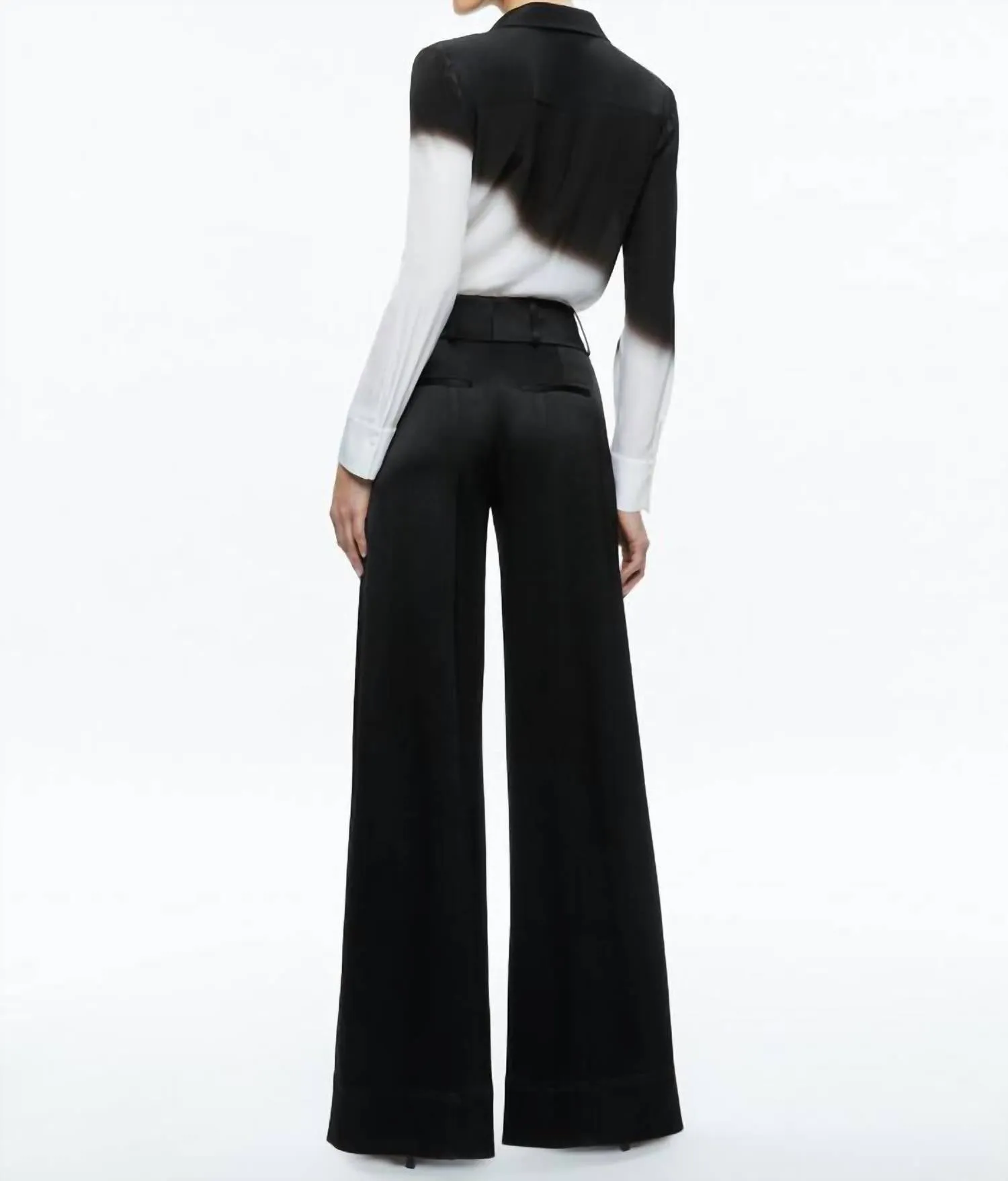 Alice   Olivia - Brady Slim Button Down
