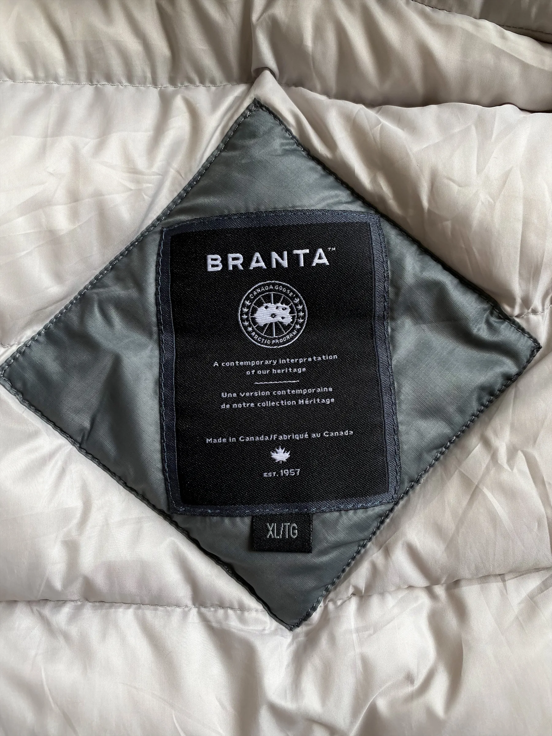 Canada Goose Branta Mid Grey Lodge Men's Jacket