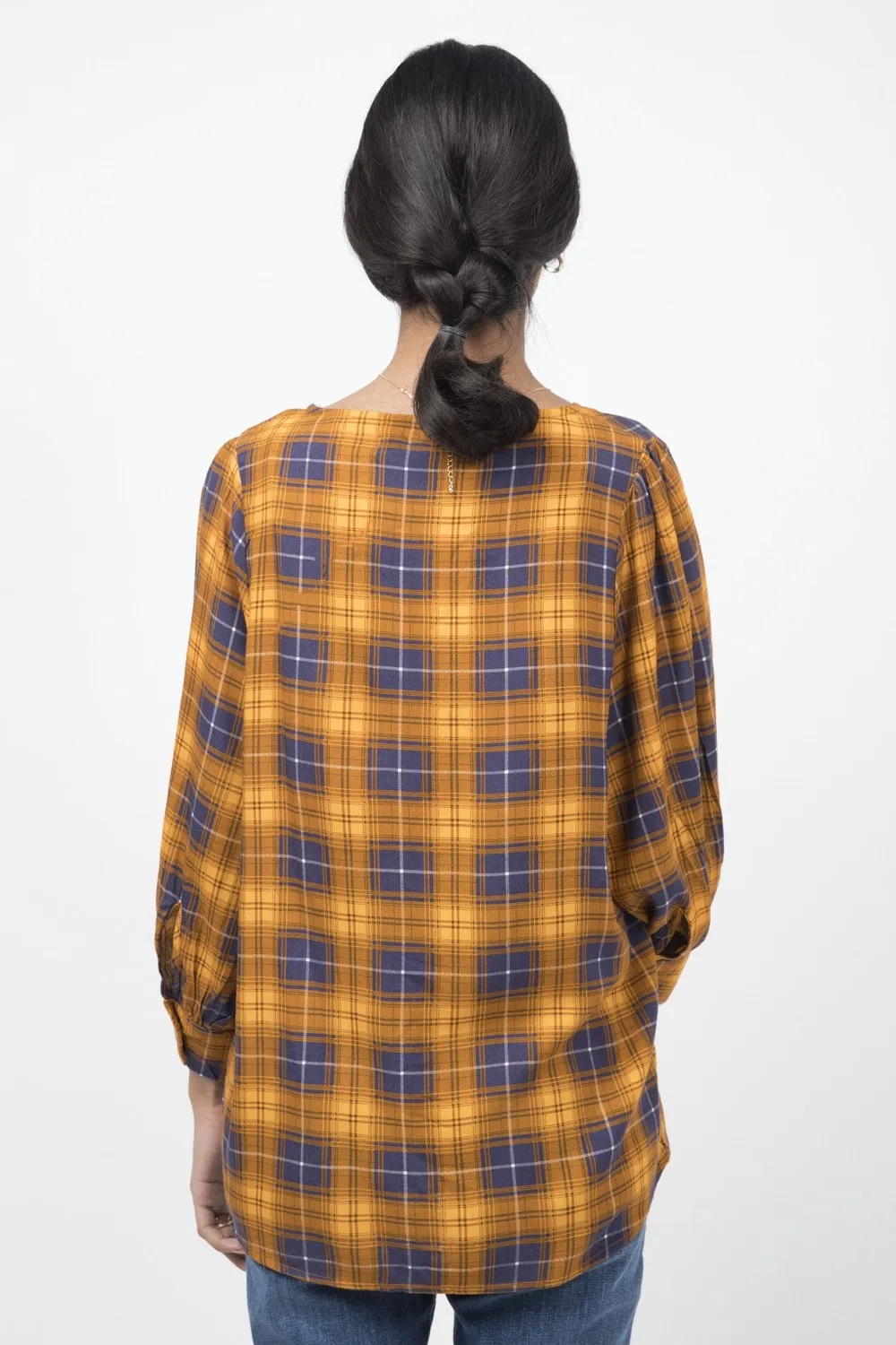 Checked Button Down Shirt
