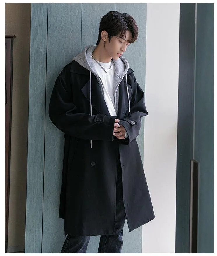 Chicmy- Two Piece Hooded Trench Coat