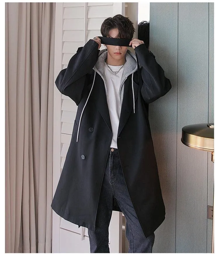 Chicmy- Two Piece Hooded Trench Coat