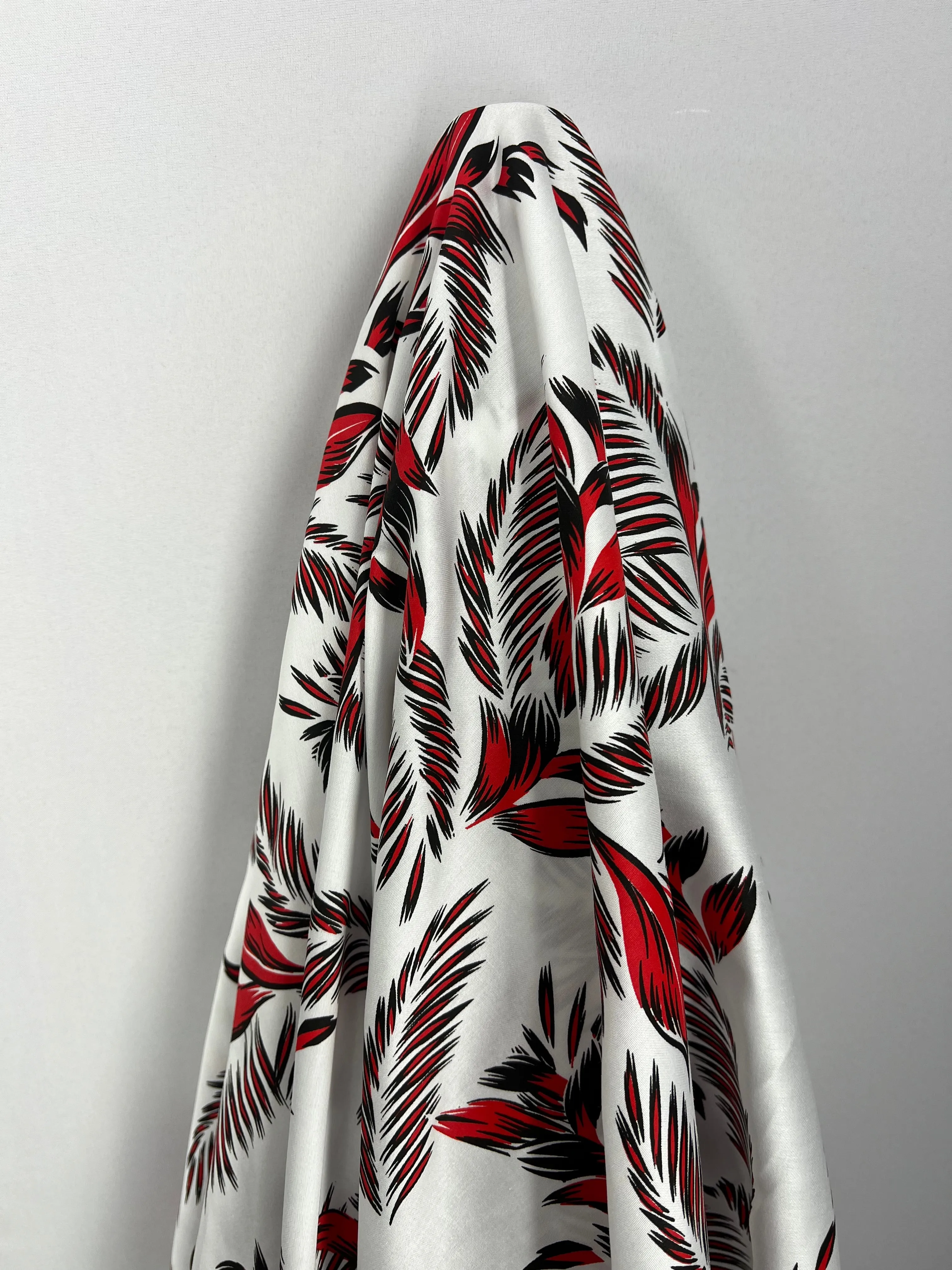 Cotton Sateen - Palm Stroke  - 140cm