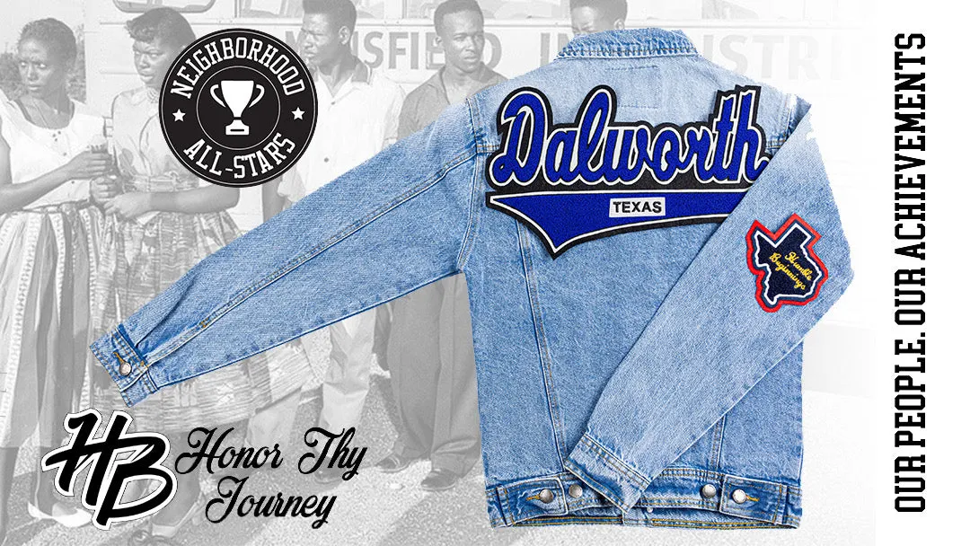 Dalworth Texas (Blue & White ) Denim Jackets
