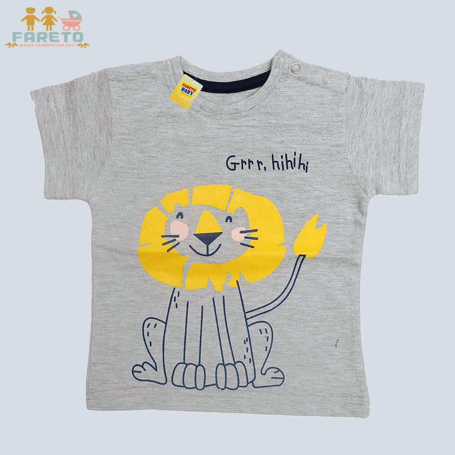 Fareto Baby Daily wear T-Shirt(Pack of 3)