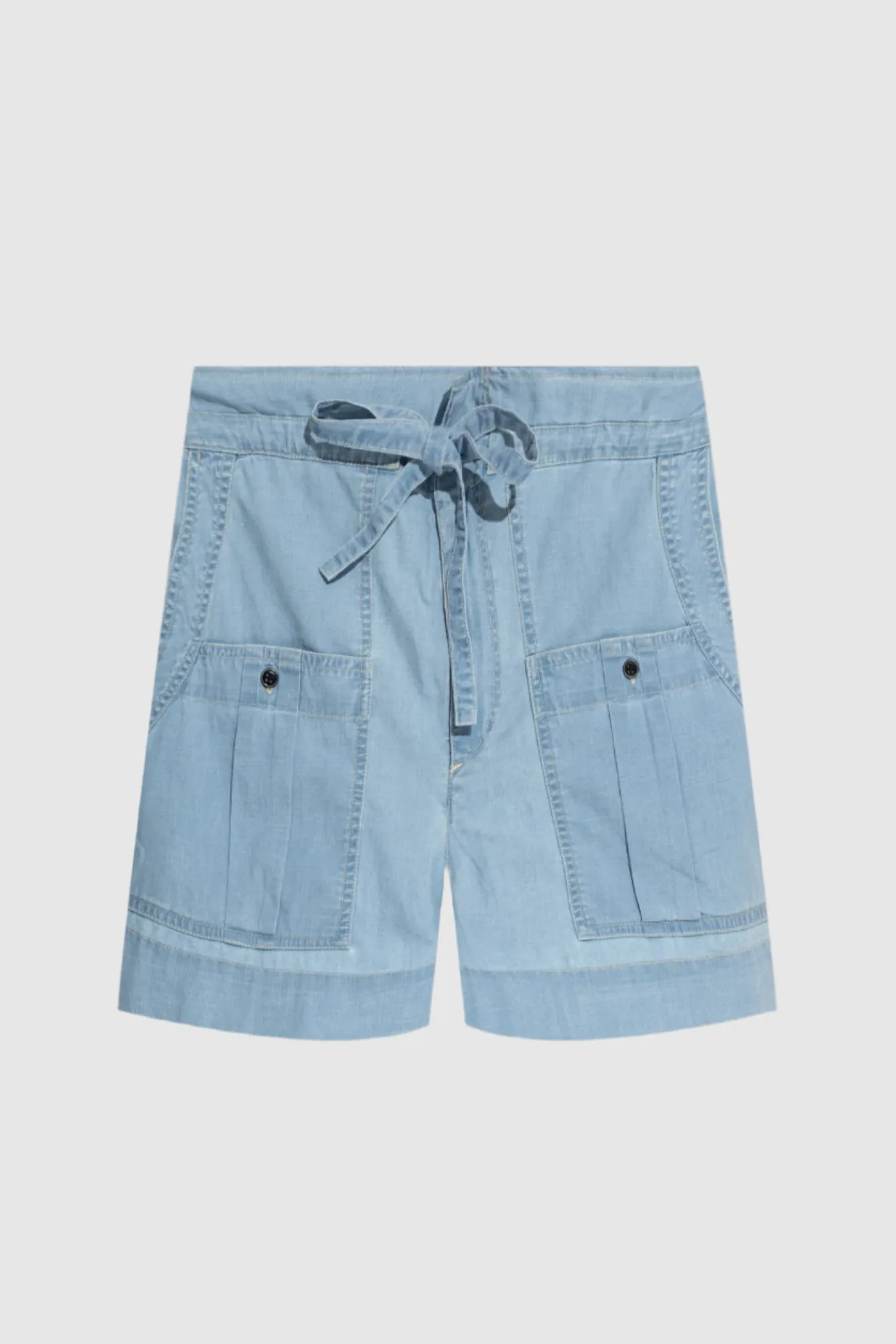 Isabel Marant Valdina Shorts in Light Blue
