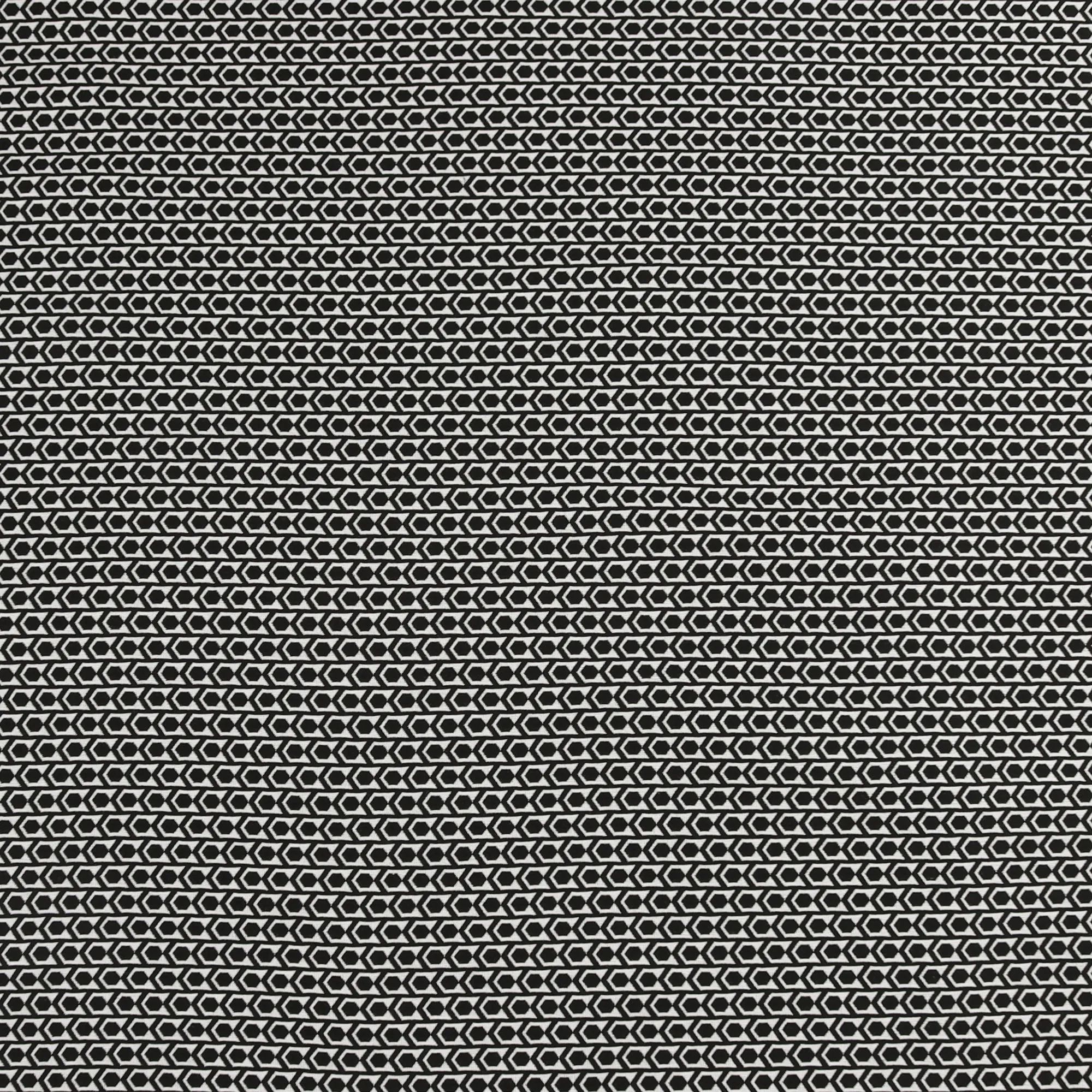 Jacquard Bengaline - MAIKE 007 - Black