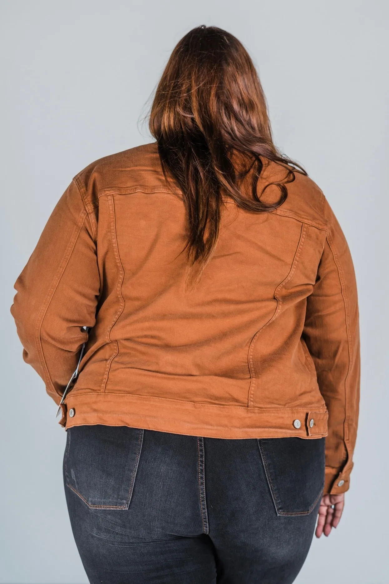 Judy Blue Camel Garment Dyed Jacket