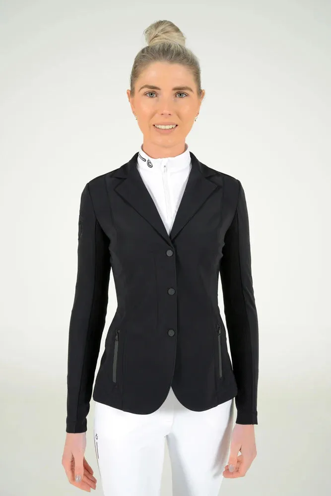 R-Evolution Light Tech Knit Zip Riding Jacket - Black