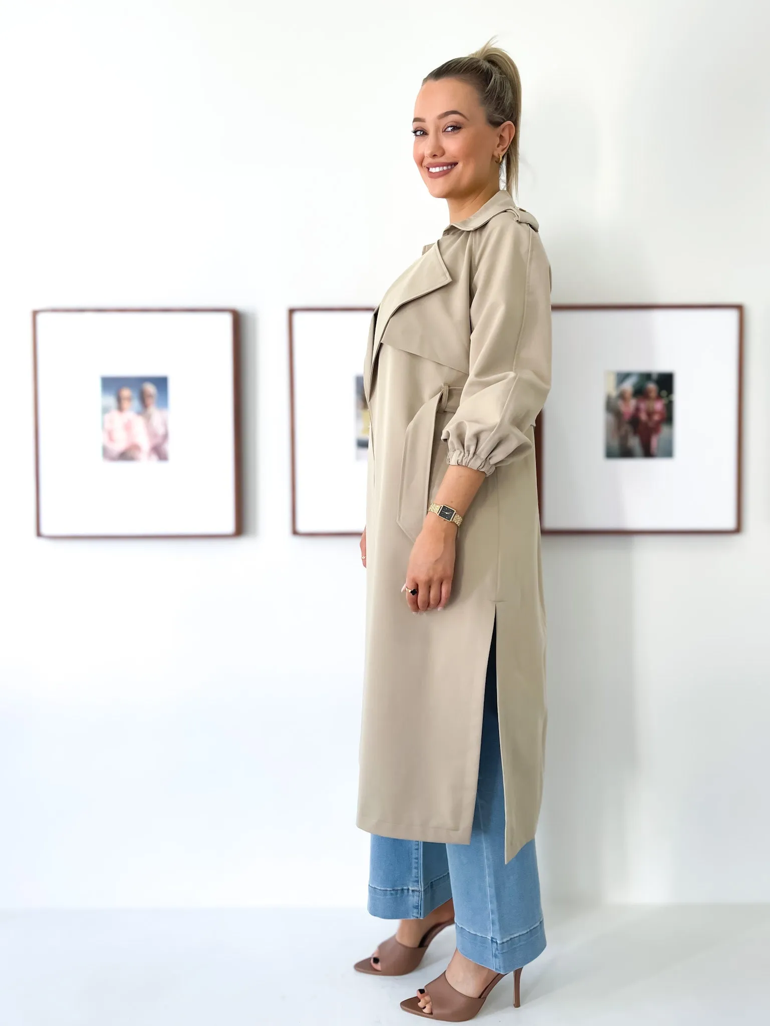 SOFT RELAXED TRENCH