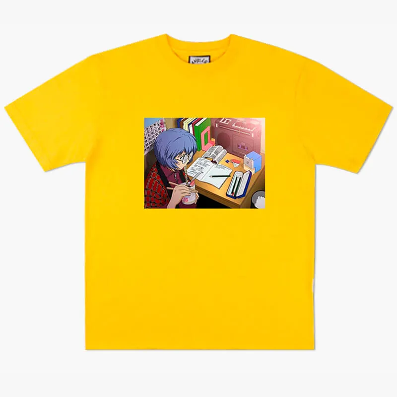 Studyblr Aesthetic Rei Ayanami Study T-Shirt