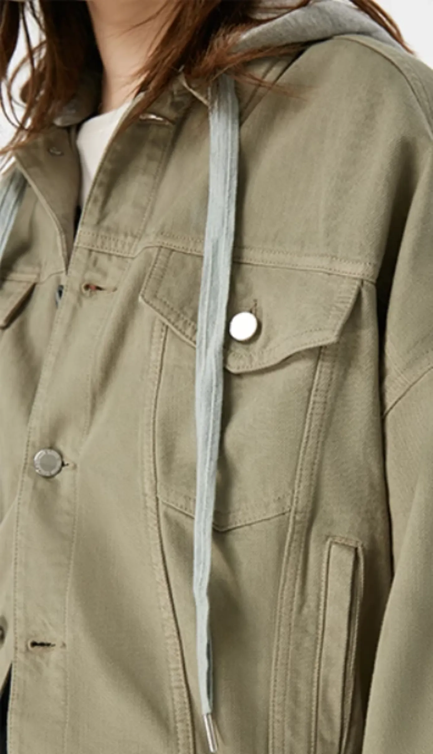 Women's Spring/Summer Loose Short Denim Coat