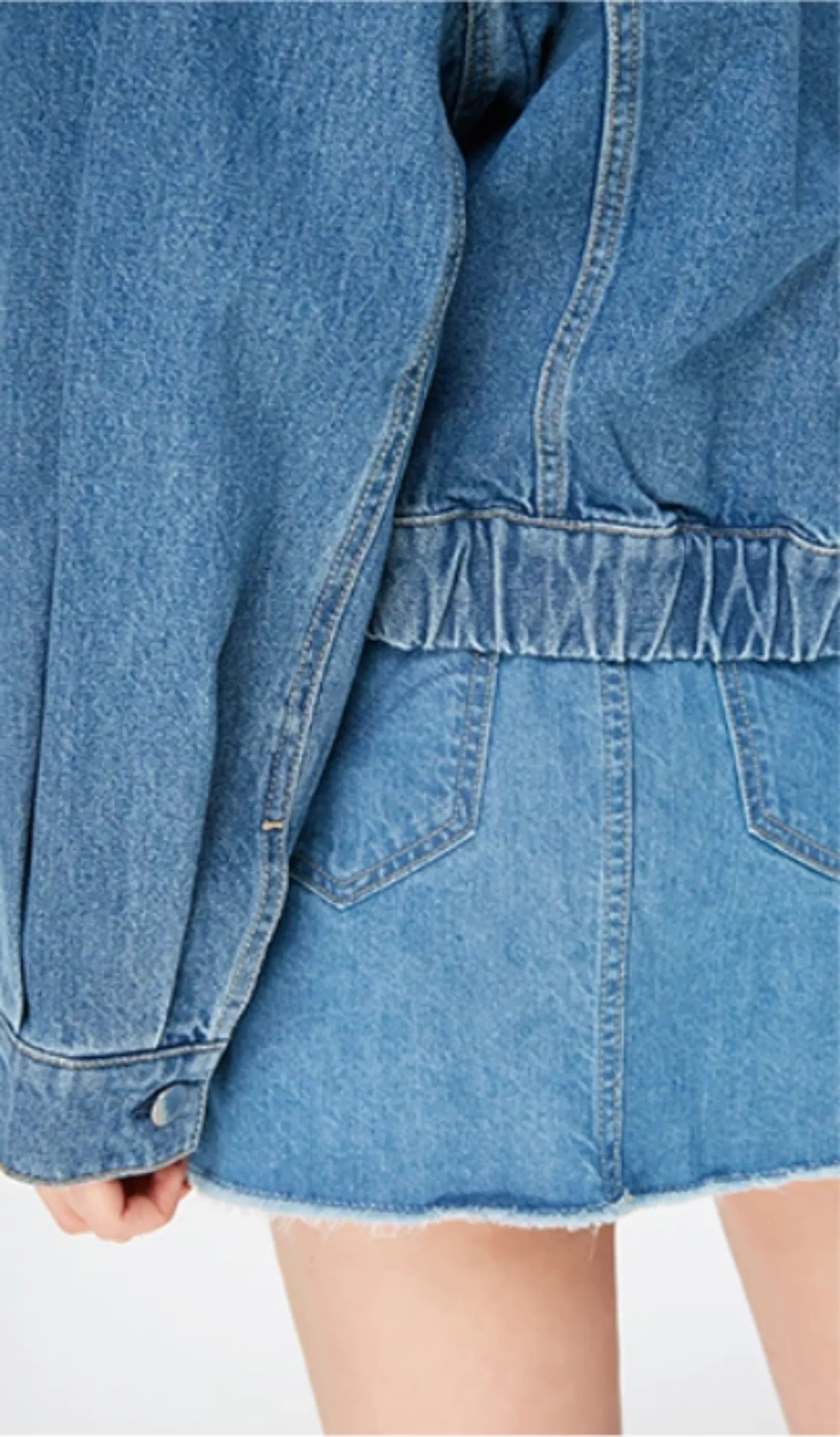 Women's Spring/Summer Loose Short Denim Coat