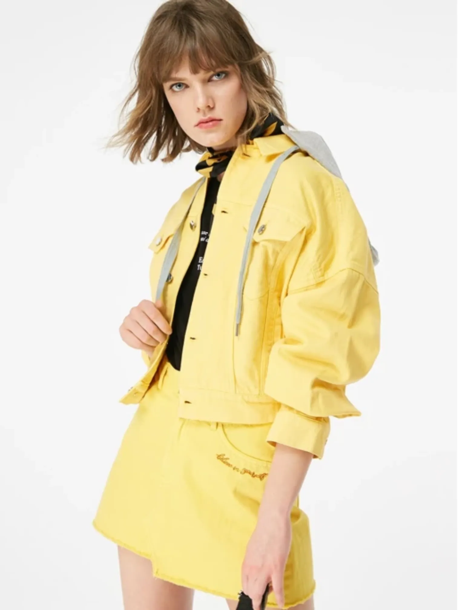Women's Spring/Summer Loose Short Denim Coat