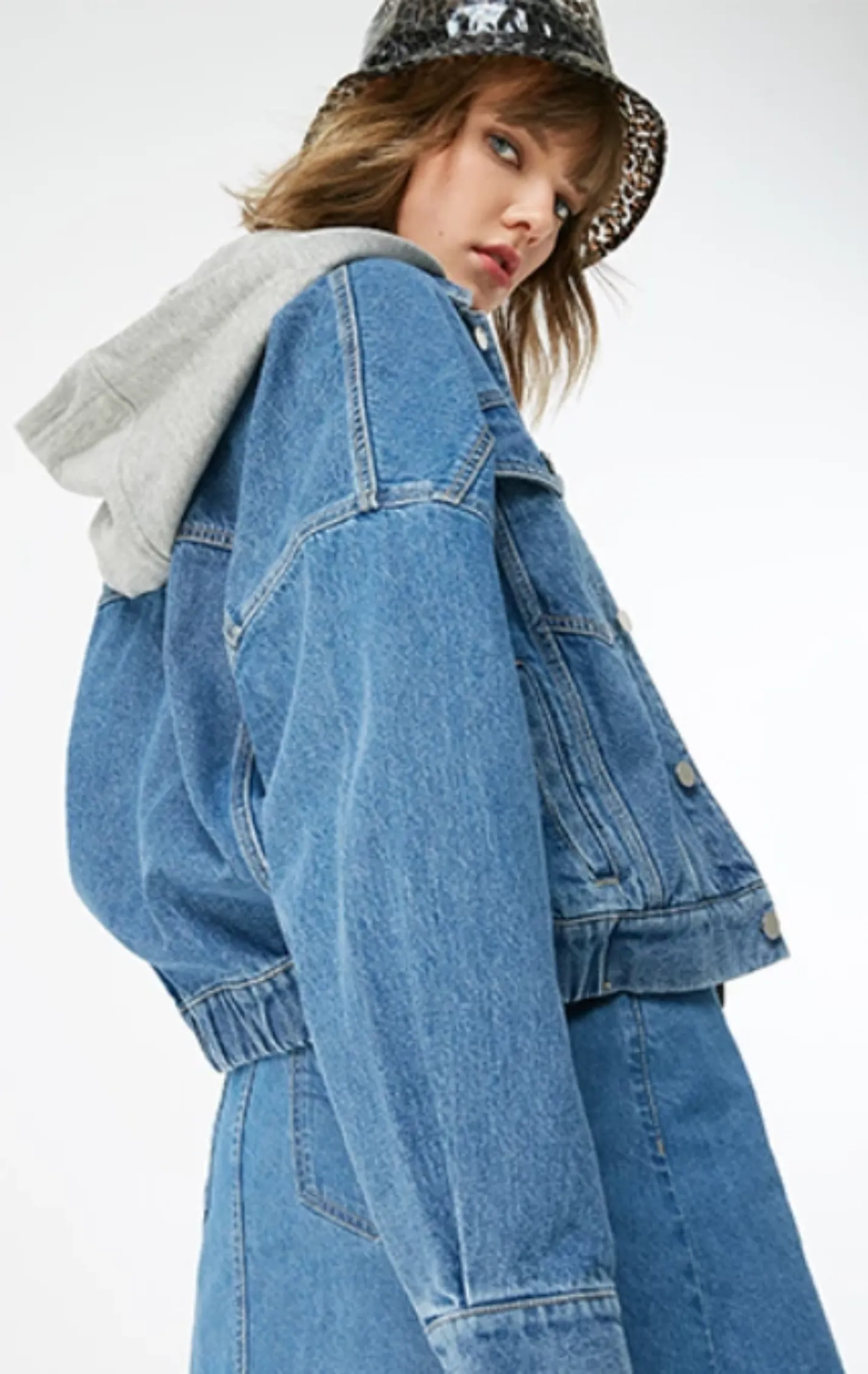 Women's Spring/Summer Loose Short Denim Coat
