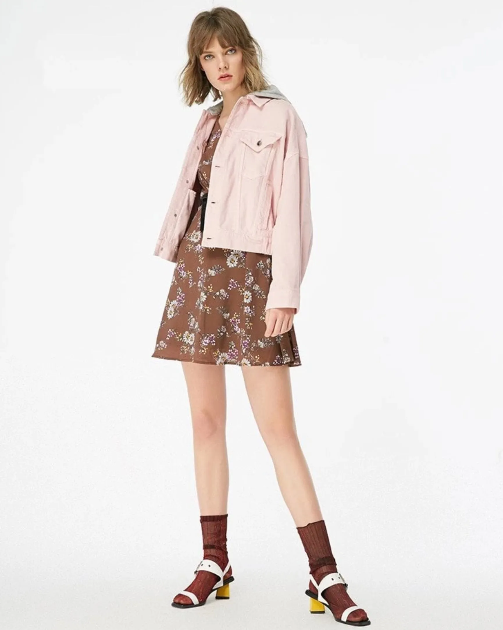 Women's Spring/Summer Loose Short Denim Coat