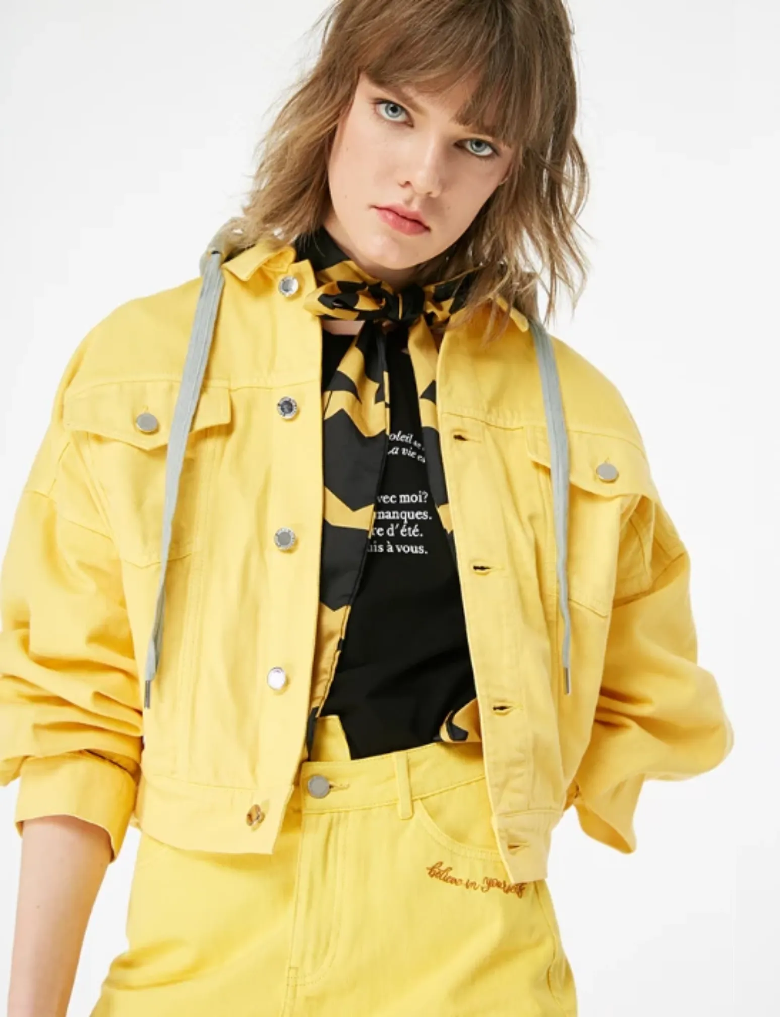 Women's Spring/Summer Loose Short Denim Coat