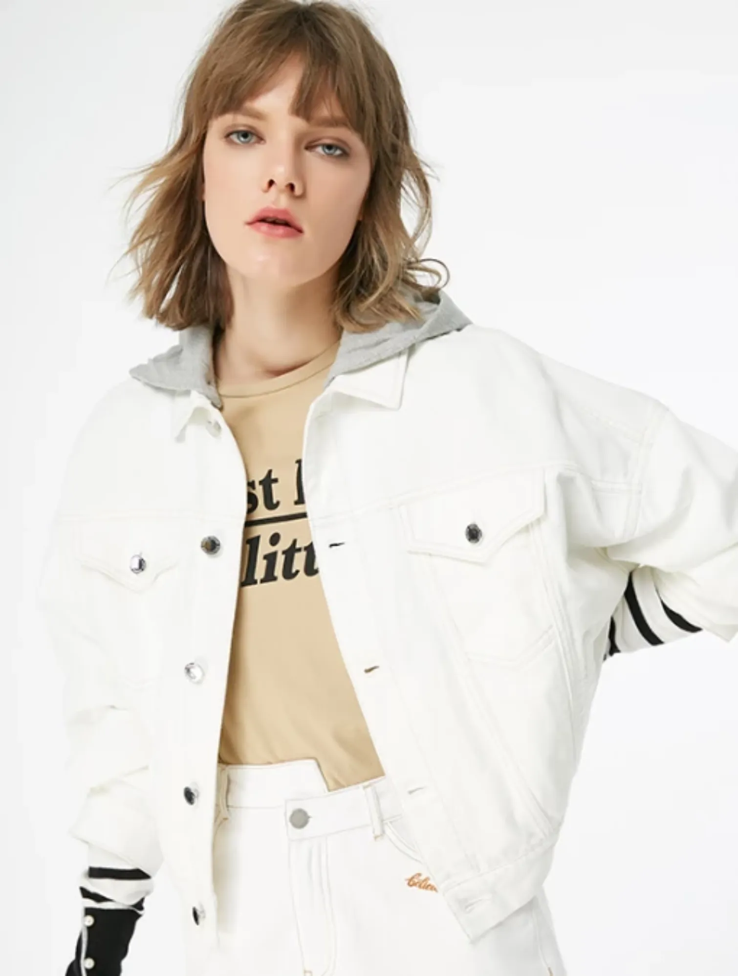Women's Spring/Summer Loose Short Denim Coat