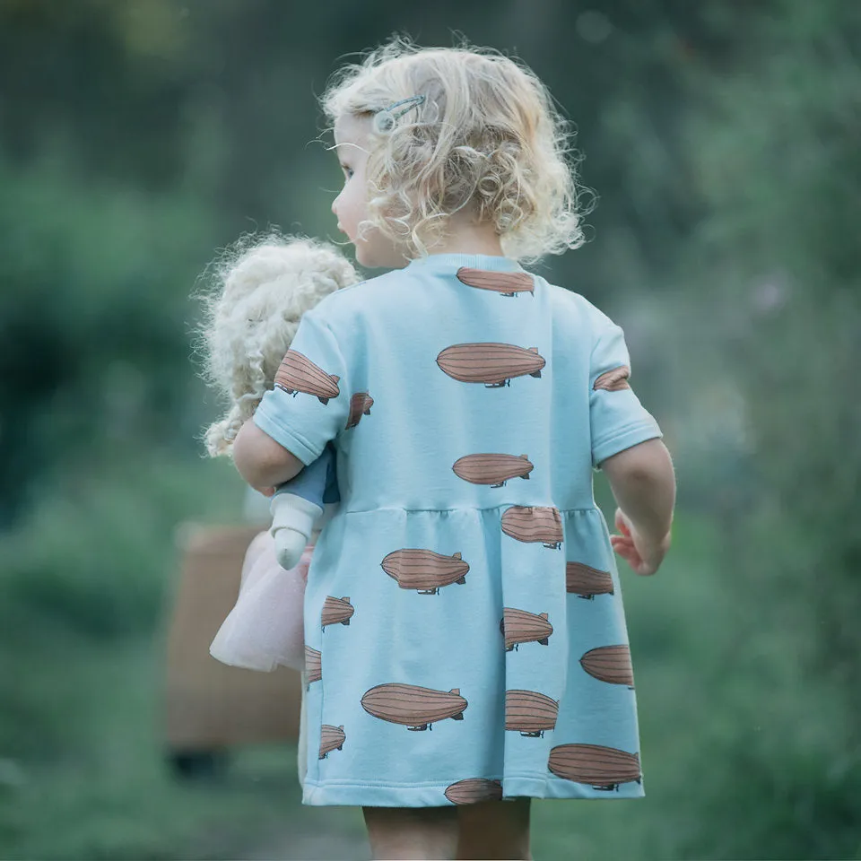 Zeppelins French Terry Fabric by See You At Six, Oeko-Tex 100 Class 1 Certified